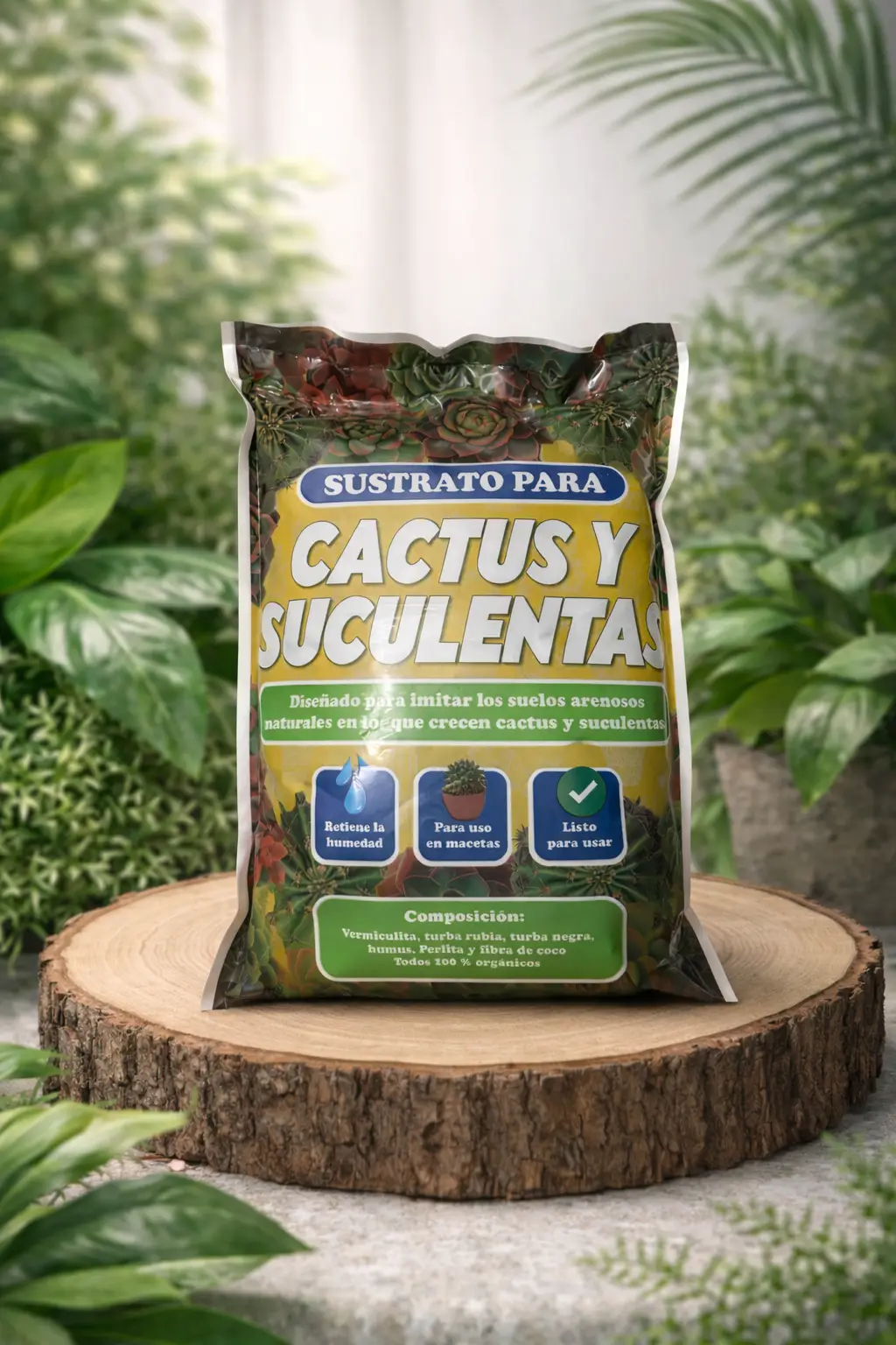 🌵 Sustrato para Cactus y Suculentas