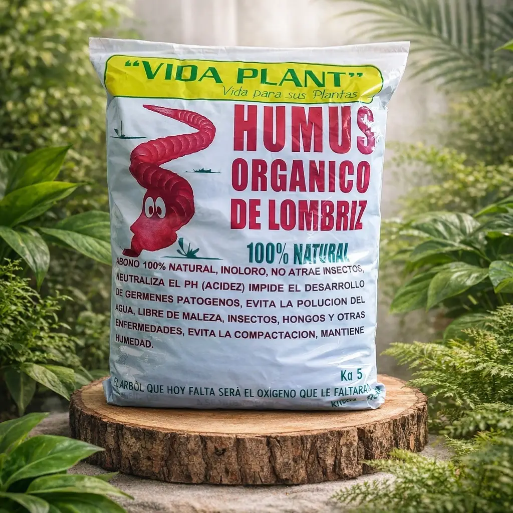 🌿 Humus Orgánico de Lombriz